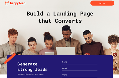 Lead Generation Landing Page
